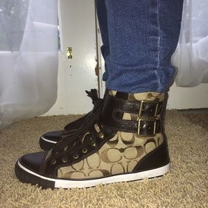 Hi-top Coach Sneakers